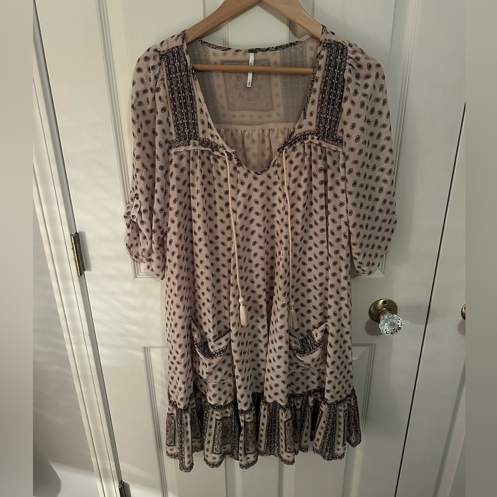 Free People Bohemian Patterned Dress